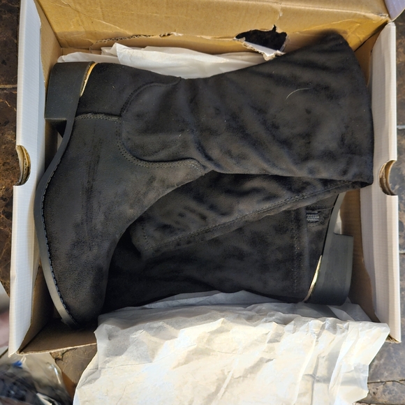 Worthington Womens Palmetto Stacked Heel Over the Knee Boots Sz 7 NWT - Picture 5 of 7